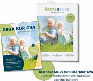 Cover der aktuellen Kur+Reha Guides für Ärzte und Patienten