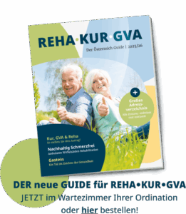 Cover des aktuellen Kur+Reha Guides 2025/2026